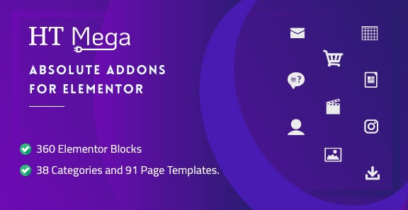 HT Mega Pro v2.1.3 – Absolute Addons for Elementor Page Builder