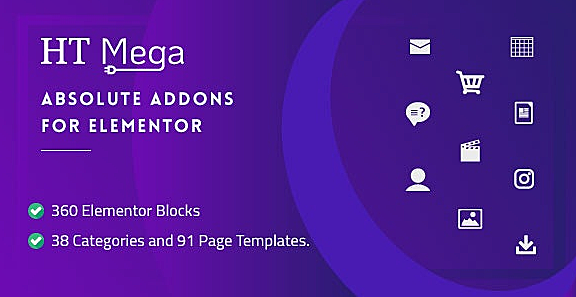 HT Mega Pro v2.1.3 – Absolute Addons for Elementor Page Builder