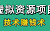 虚拟资料项目，今年才是真正的机会！